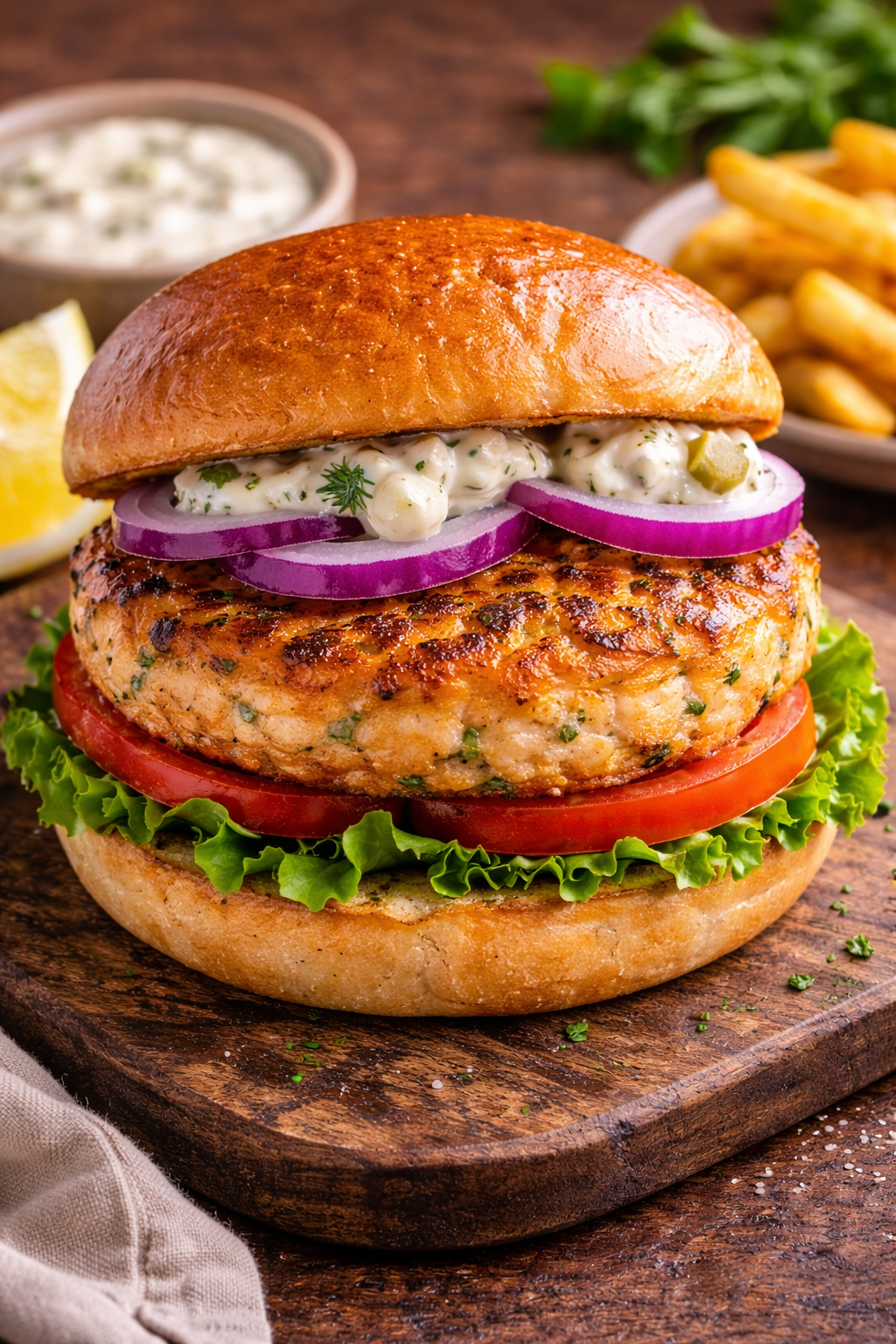 Salmon Burgers