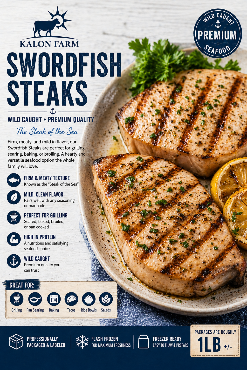 Swordfish Steaks