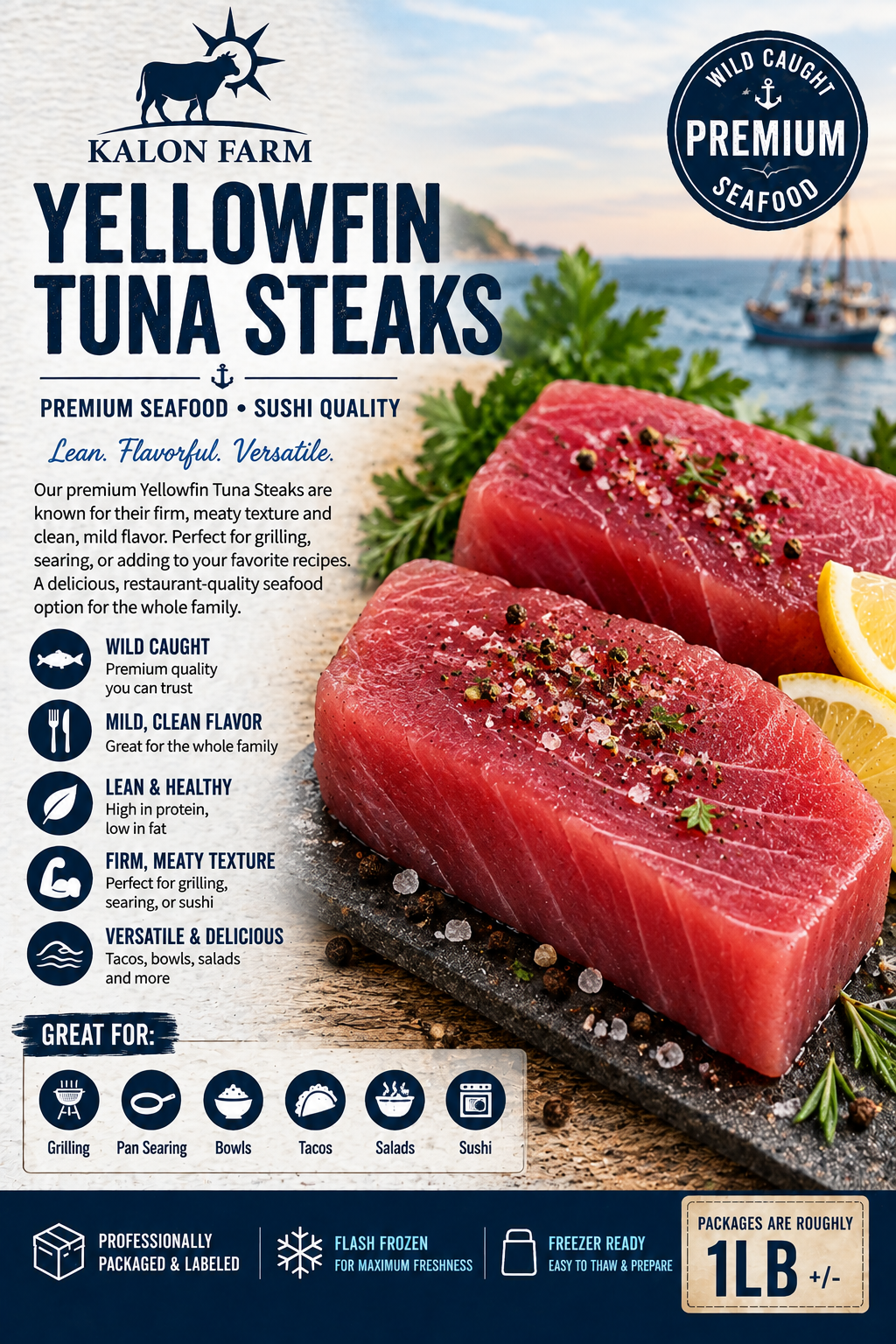 Yellowfin Tuna Steak
