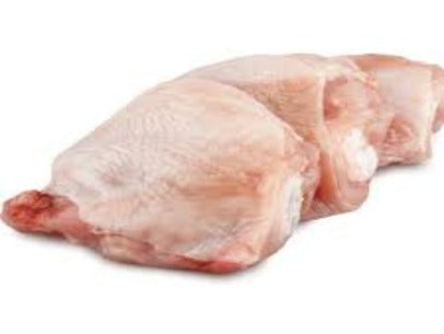 Pasture Raised Chicken Thigh BONE-IN 1.5lbs+- (1.5lb +- Packs)