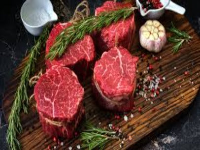 Grass Fed Beef Filet Mignon .65lbs+- (.65+- Packs)