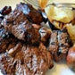 Grass Fed Beef Steak Tips 1lbs (1lb+- Packs)