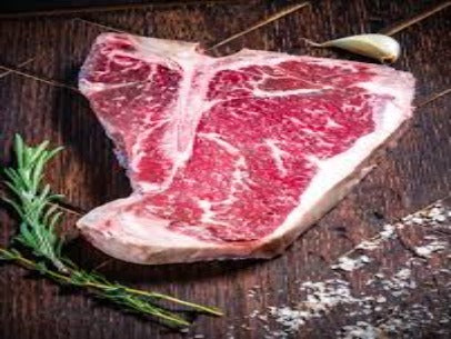 Grass Fed Beef T Bone THICK CUT 1.5lbs+- (1.5+- Packs)