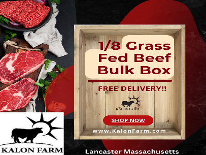 1/8 Grass-Fed Beef Bulk Box – Kalon Farm